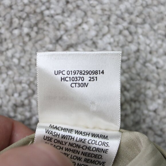 Haggar H26 Performance Pants NWT Mens 34x30 Beige Classic Fit Non-Iron Stretch - Picture 14 of 15